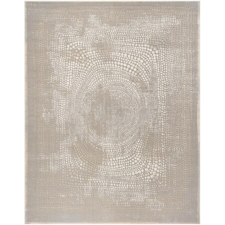 Safavieh 10 ft. 6 in. x 14 ft. Meadow Power Loomed Rectangle Area Rug Ivory & Grey MDW333A-10